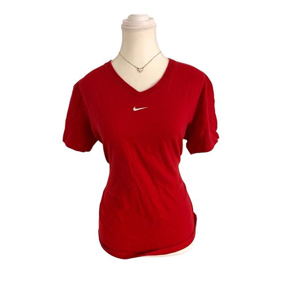Nike Tops - Nike Women’s 90s Retro Vintage V Neck T Shirt Size XL